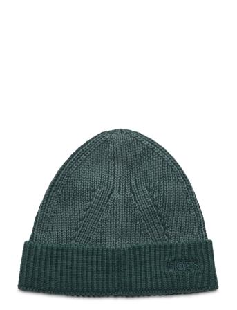 Andrino Accessories Headwear Beanies Kakigrønn BOSS*Betinget Tilbud
