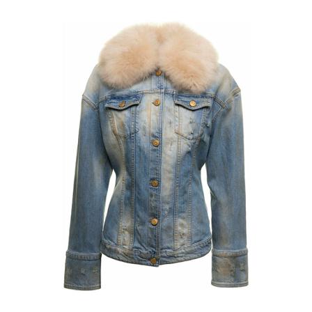 Blumarine Denim Jakke Blå, Dame