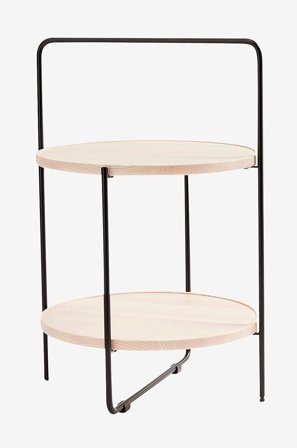 Andersen - Brettbord - Ø46 cm - Beige - Småbord - Fra Homeroom