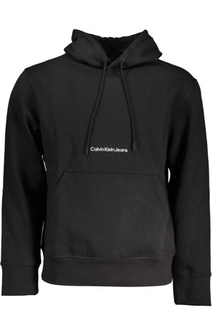 Calvin Klein Felpa Senza Zip Uomo Nero