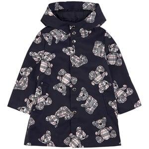 Kids - Burberry Navy Printed Coat 14 Years - Coats and jackets - 14 years - Navy