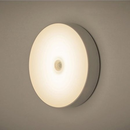 LED-spot med bevægelsessensor - Genopladelig og selvklæbende