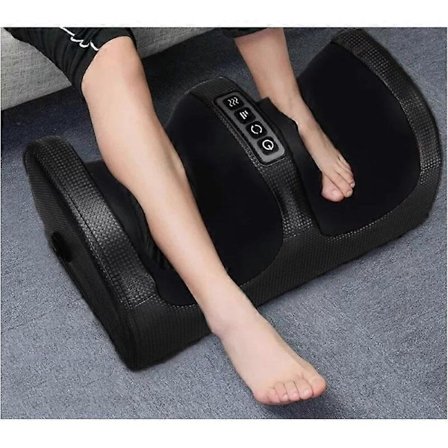 Shiatsu fodmassager til omfattende afslapning, multifunktionel massage med varme, justerbar intensitet, automatisk timing, perfekt til hjemmespa