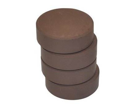 PLAYBOX Färgpuckar 57mm, mörkbrun 6/fp - Lyreco - Skola och förskola - Målarfärg och tillbehör - Färgblock