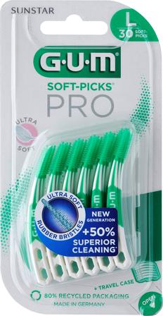 GUM Soft-Picks Mellemrumsbørster Large 30 stk, Medicin & Pleje, Mund & Tandpleje, Tandstikker