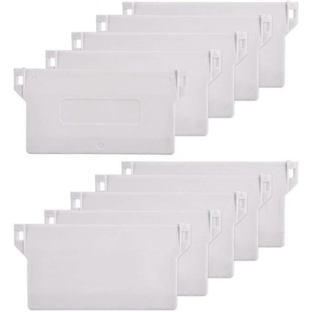 Lodrette persienner vægt, 10 stykker lodrette persienne lameller, meget gode til gardiner, udskiftning af ødelagte plader, terrassepersienner, 89 mm, 