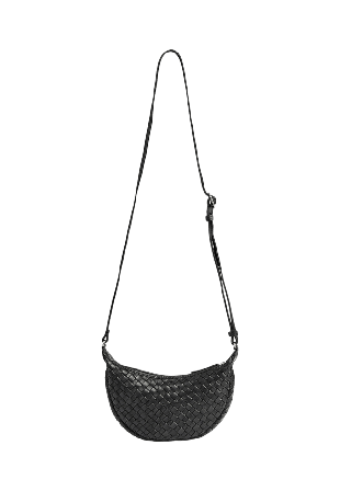 Markberg Gaby Crossbody Bag Weave Väskor & plånböcker Dam Svart ONESIZE