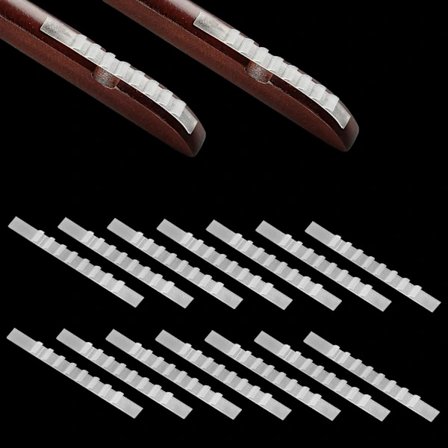 /EA/100 Stk. Skridsikre Bøjlegreb, Silikone Skridsikre Strips til Bøjler, 0,7 mm Silikone Skridsikre Bøjlegreb