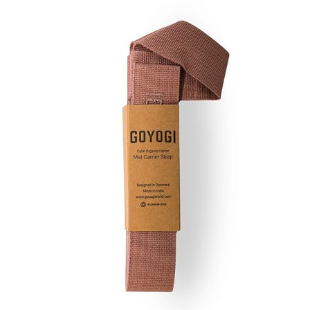GOYOGI Organic Cotton Bærestrop Rose, Sport & Velvære, Yogaudstyr, Yogamåtter