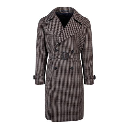 Tagliatore Coats Brun, Herre Uldfrakker