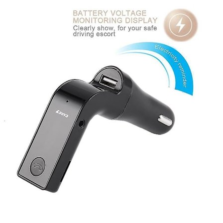 Bil MP3 Afspiller FM Transmitter Bluetooth USB Opladning