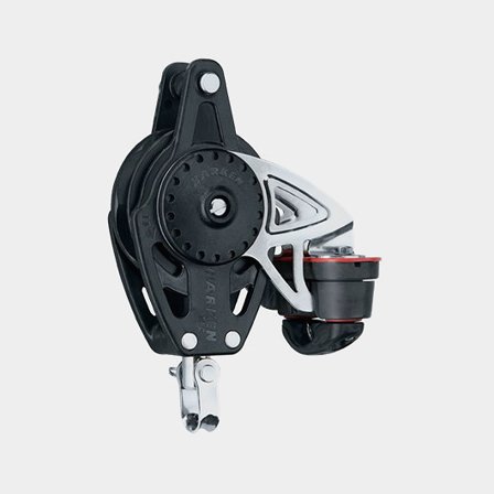 Harken 75mm Ratchamatic Block - Swivel, Becket, Cam Cleat (2684)