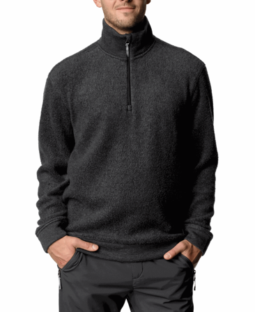 Houdini Alto Half Zip M's True Black
