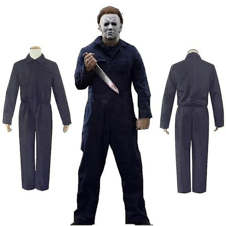 Halloween Moonlight Panic Michael Myers Halloween Costume Cosplay Kostym