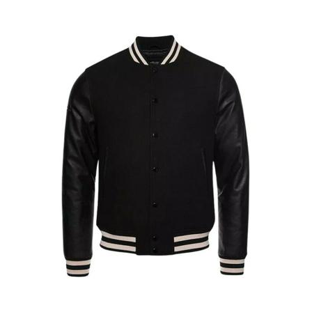 Superdry Bomber Jakke Sort, Herre