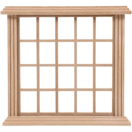 Dockhusfönster Prop Minihus Möbel Dekoration Tom Fönstermodell