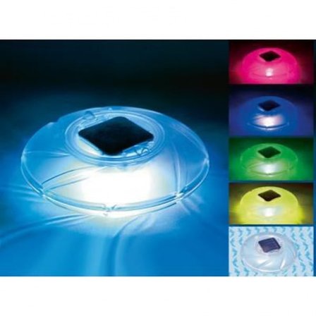 Bestway Floating Pool Lighting LED solcellelampe, 7 farver, 18cm