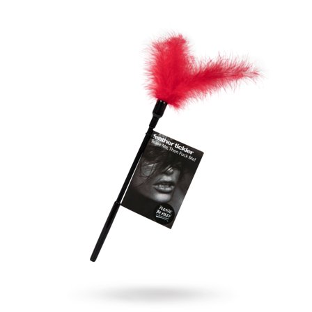 Tease Me Then Fuck Me Höyhenkutitin - Punainen - Please Be Kind!