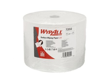 WYPALL Torkrulle L10 Jumbo 1-lagers vit - Lyreco - Städ och hygien - Toalettpapper och torkpapper - Industritork