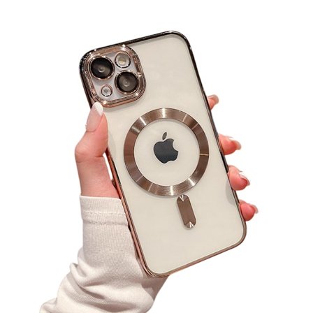 iPhone 15 Plus MagSafe Skal - Guld