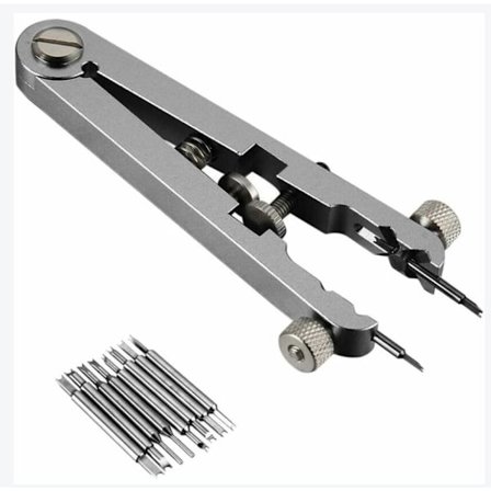 (Sølv) Nålfjær Tang + Standard Rem Tang