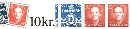 Danmark 1996 - Automathæfte 10 kr. AFA 9 - Postfrisk