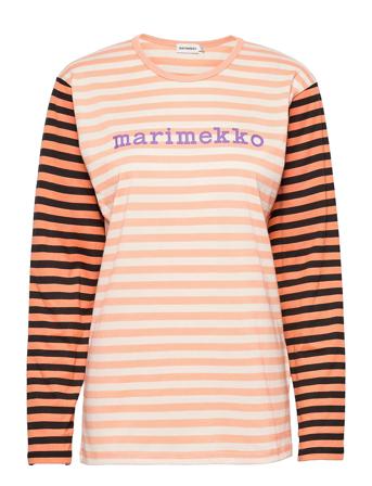 Pitkähiha Logo Shirt Orange Marimekko
