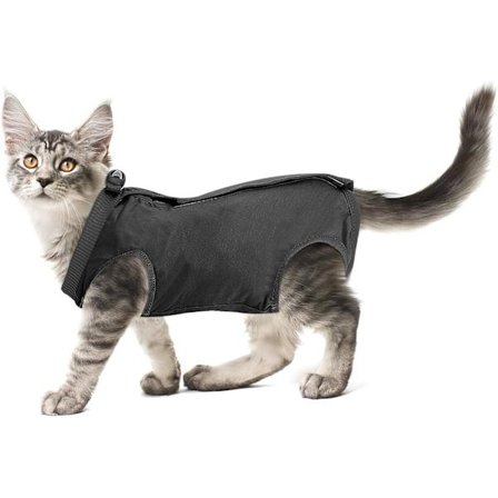 Professionell återhämtningsdräkt för katter för buksår eller hudsjukdomar, återhämtningsdräkt för kattungar efter operation, alternativ till E-krage