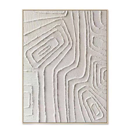 Maanläheinen canvas-taulu, 75x100cm, 3D-kohokuvio