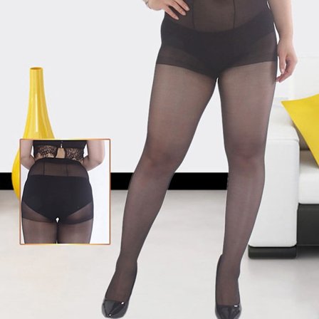 Plus Size Naisten Sukkahousut Ylisuuret Pantyhousut Sopivat 100KG L