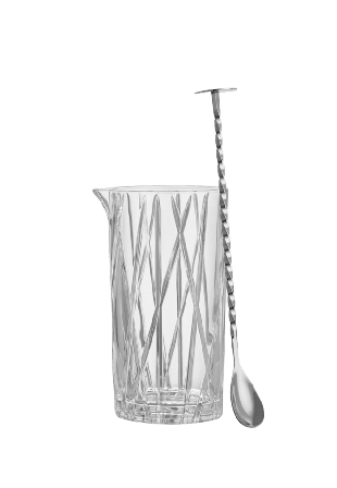 Orrefors City Mixerglas 65Cl Inkl. Sked Cocktail- & drinkglas Transparant