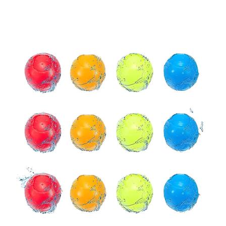 Vannballer Latexfri Myk Silikon Vannplask Ball Med Bærbar Nettpose Rask Fylling Vannbombe For Barn Tenåringer Sommer Utendørs Lek Pool Party Rygg