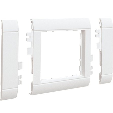 Hager GR0800A9016 Frontram 55 mm, Installationsmaterial