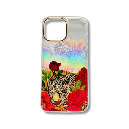 iPhone 12 13 pro max leopardi hiipii viidakon sinisessä