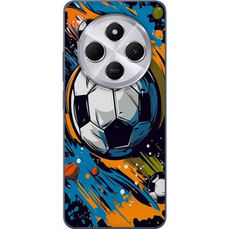 Mobilskal till Xiaomi Redmi 14C med Fotbollar