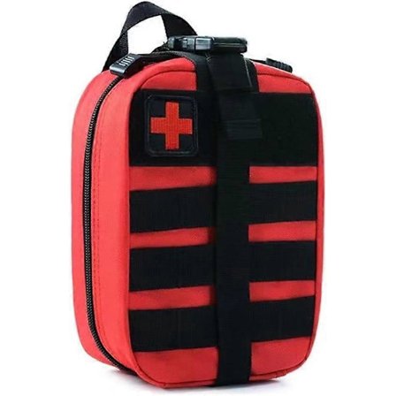 Första hjälpen-kit väska, EMT Rip Away-ficka, Taktisk MOLLE Första hjälpen-kit Medicinsk ficka - Multifunktionell midjeväska