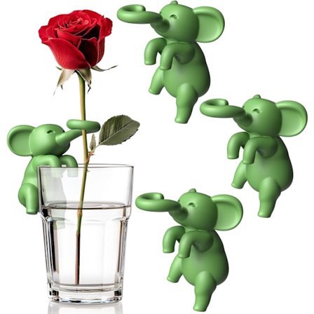 3 stk. Planteformeringsvenner, Formerte Planteholdere, Planteodlingsvenn for Spirer, Stammer, Skudd og Stiklinger, Elefantplantestøtte for G