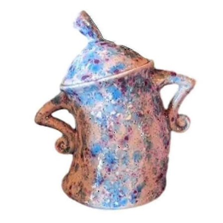 Burk Med Attityd Söt Fräck Förvaringsburk Roliga Keramiska Skrivbordsdekorationer-hao