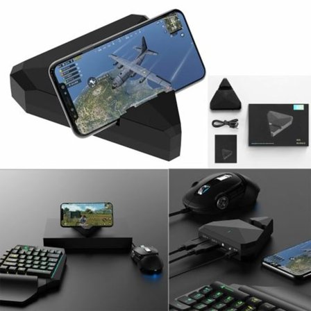 G5 mobil Gamepad Tangentbord Mus Dockningsadapter Konverter Kompatibel med An