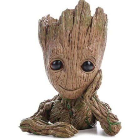 Baby Groot blomsterpotte - figur til planter og blyanter - perfekt som gave