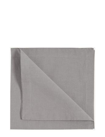 Robert Napkin 4-Pack Home Textiles Kitchen Textiles Napkins Cloth Napkins Grå LINUM