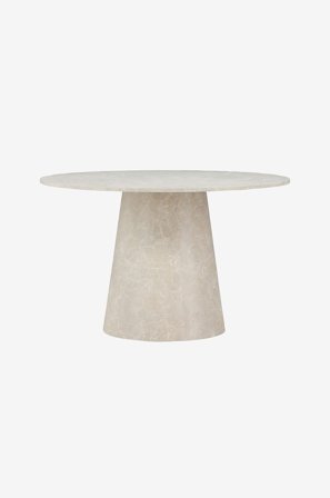 Venture Home - Lanzo runt matbord - Beige - Matbord - Från Homeroom