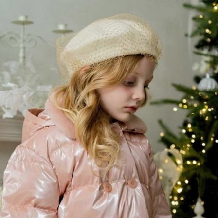 Dame Høst Rutete Retro Baskerlue