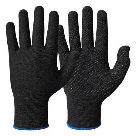 GRANBERG Textilhandske 0484 noppor svart 7 - Lyreco - Skyddsutrustning - Skyddshandskar - Textilhandskar
