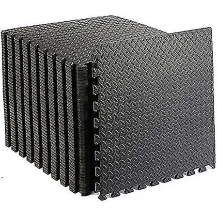 10 stk Treningsmatte Gymmatte Ekstra Tykke Sammenkoblingsbare Skumgulvmatter Store Gymgulv Treningsmatter Gymgulv Myk Gulvmatte[co]