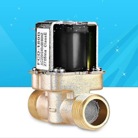 1/2" AC 220V Normalt Lukket Messing Elektrisk Magnetventil Til Vandkontrol