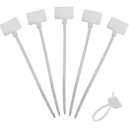 200 kpl Kirjoitettavat Ethernet-johtojen vetositeet Kaapelin merkintätarrat Nylon