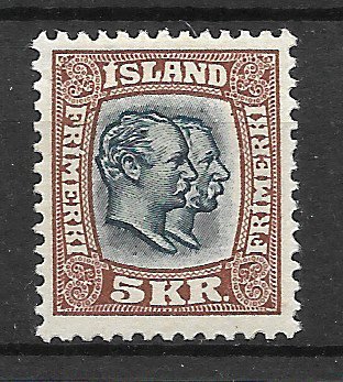 Island 1907 - AFA 62 - Ubrugt