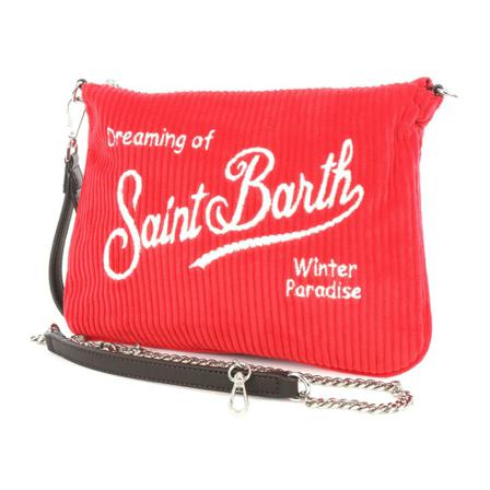 MC2 Saint Barth, MC2 Saint Barth Par 0009-Crdr 40 Shoulder straps & Messenger Women Red Czerwony, Kobieta, Rozmiar: ONE Size