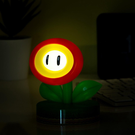NINTENDO - Fire Flower - Icon Lampa 10 cm